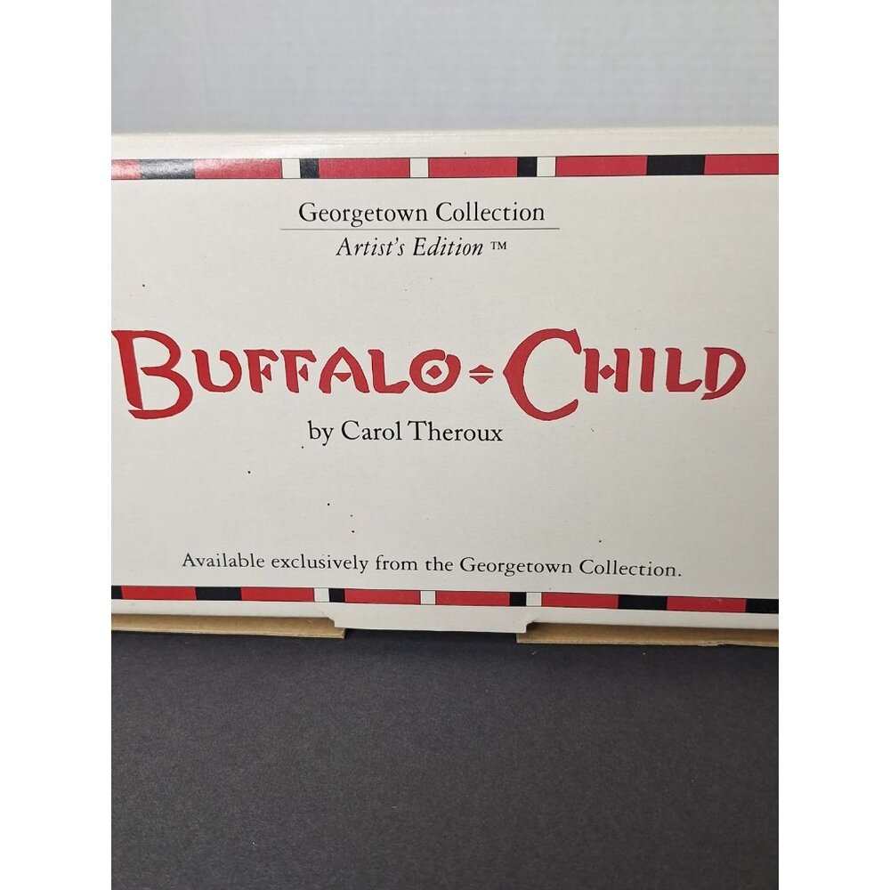 Georgetown Collection Artist's Edition Carol Theroux Buffalo Child PorcelainDoll - Picture 10 of 15